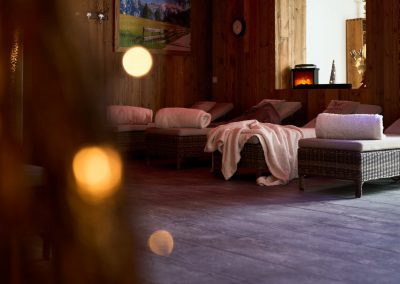 Ruheraum Saunabereich Hotel Alpennest